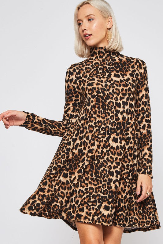 Leopard Sweater Dress Leopard Sweater Dress