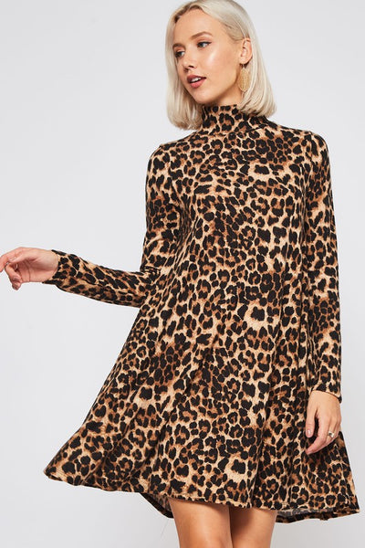 leopard sweater dress Leopard Sweater Dress – Elizabeth & Nichole